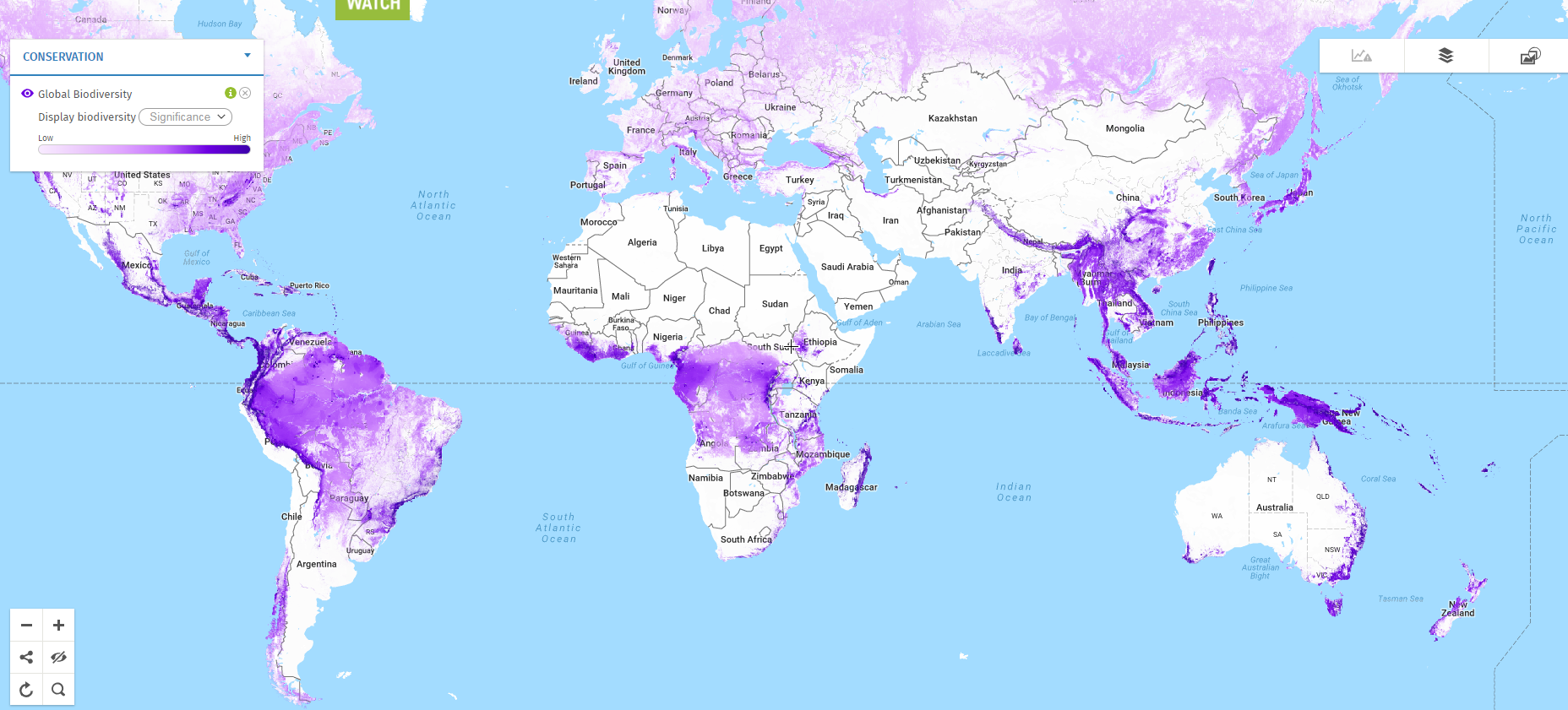 New Global Forest Watch biodiversity maps help prioritise areas for ...