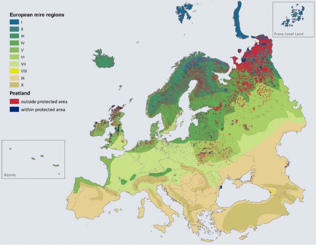 Research reveals a quarter of Europe’s peatlands are degraded, ahead of